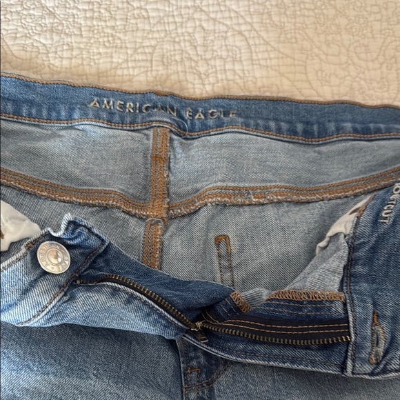 American Eagle Light Blue Jeans Shorts - Picture 6 of 7